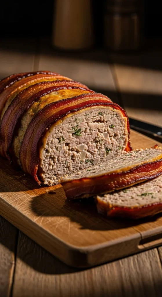 10. Bacon-Wrapped Meatloaf