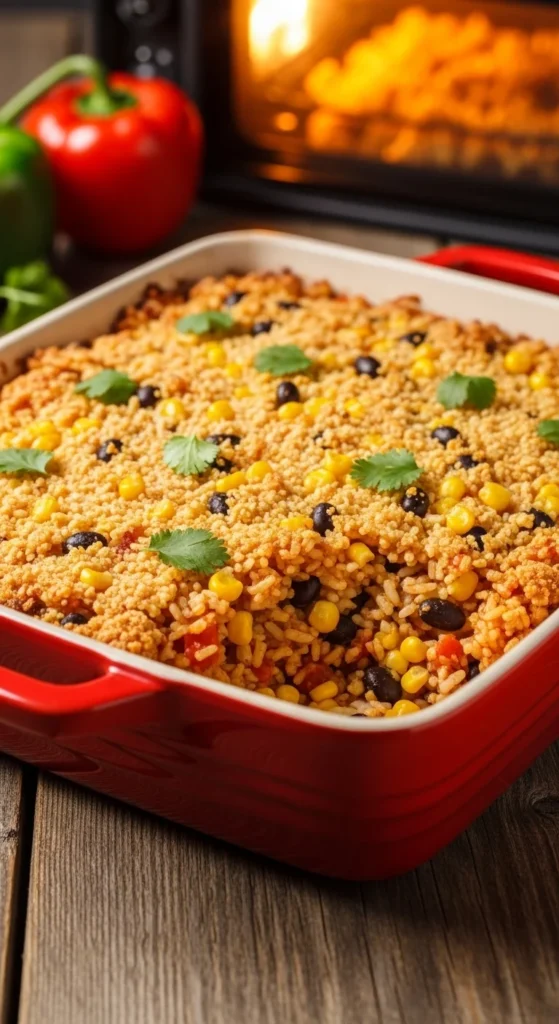 18. Baked Mexican Rice