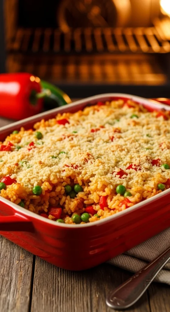 7. Baked Spanish Rice