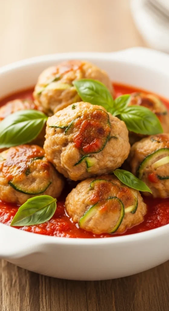 Turkey and Zucchini Meatballs