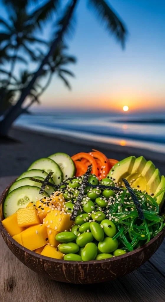 10. Hawaiian Poke-Inspired Veggie Bowl