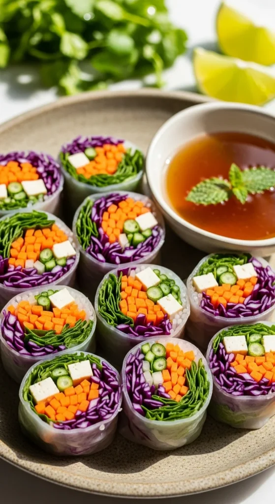 11. Fresh Spring Rolls