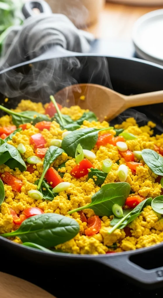 11. Turmeric Tofu Scramble