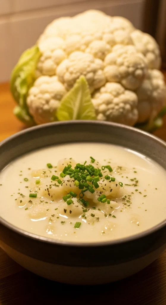 12. Cauliflower Chowder