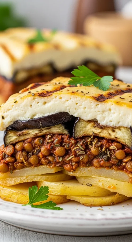 13. Lentil Moussaka