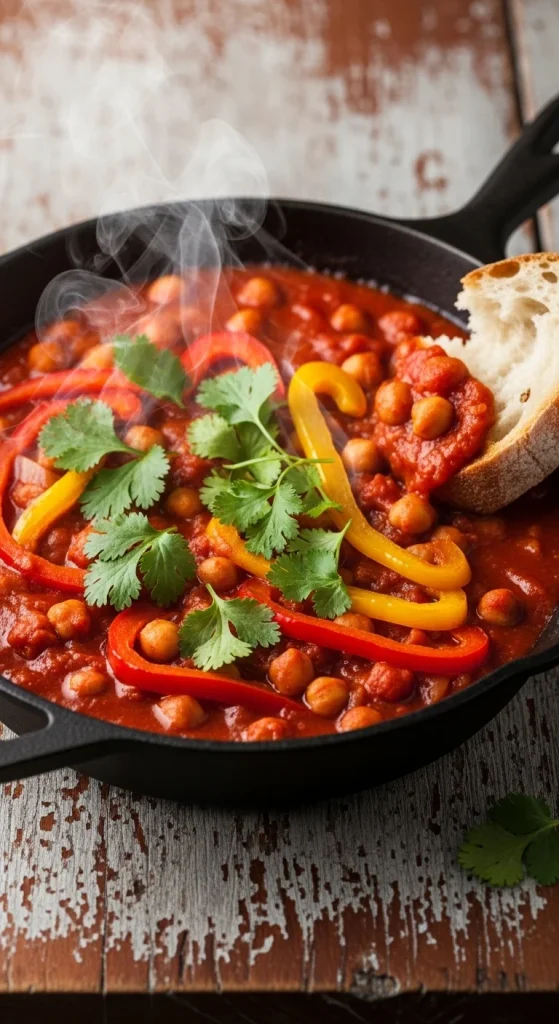 14. Vegan Shakshuka with Chickpeas