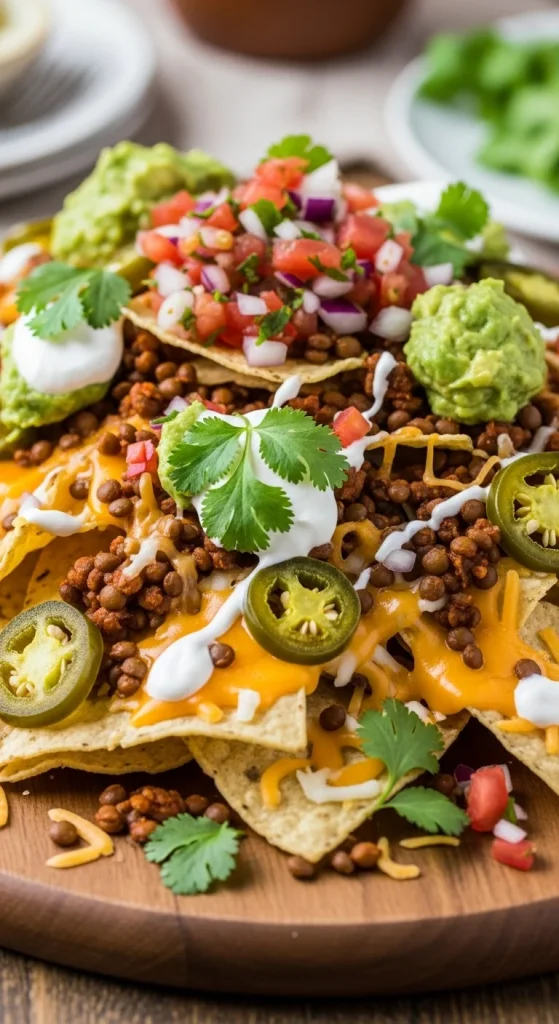 16. Lentil Nachos