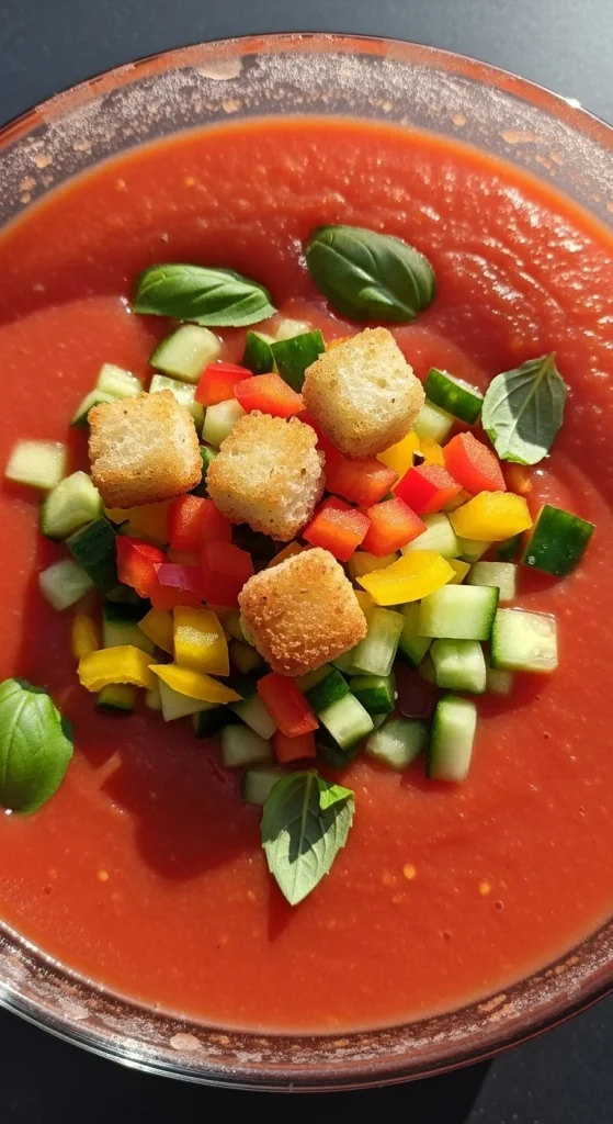 16. Spanish Gazpacho Bowl