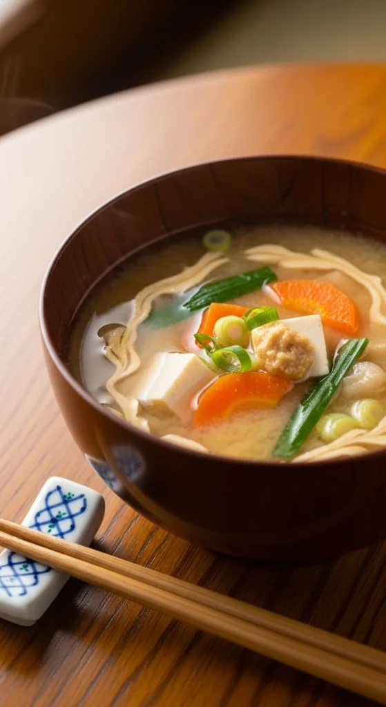 17. Miso Vegetable Soup