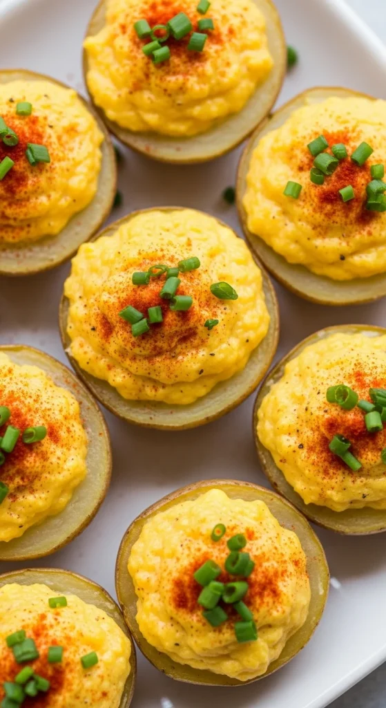 18. Vegan Deviled Potatoes