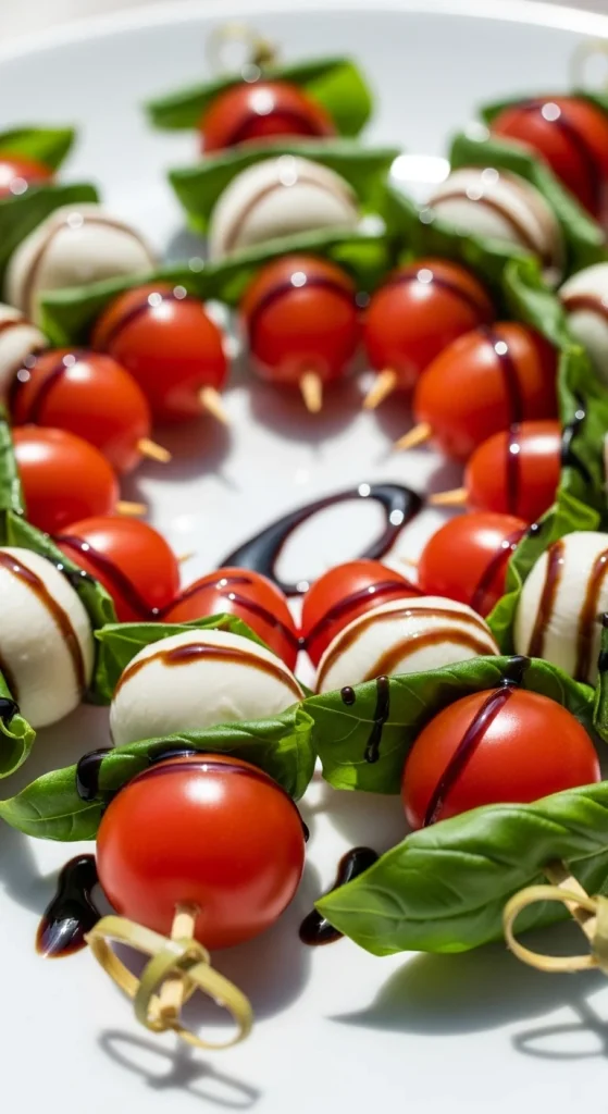 19. Caprese Salad Skewers