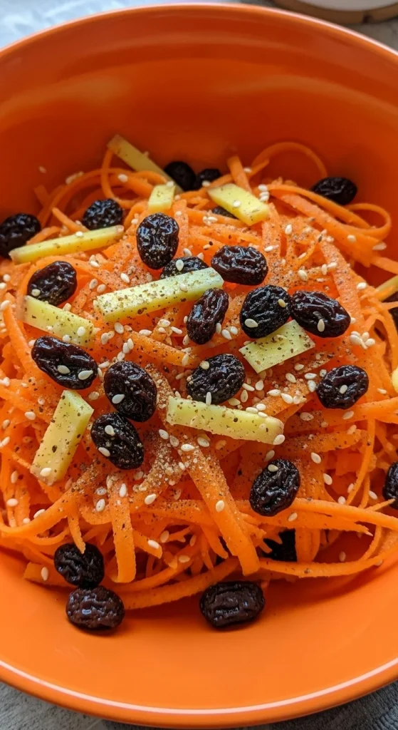 19. Carrot Raisin Ginger Salad