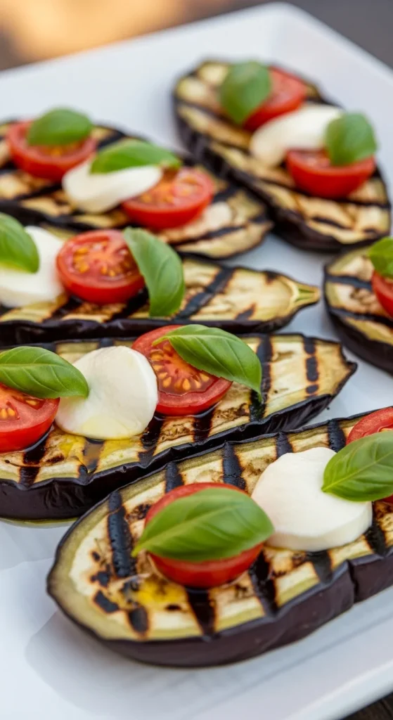 20. Eggplant Tomato Grill Salad