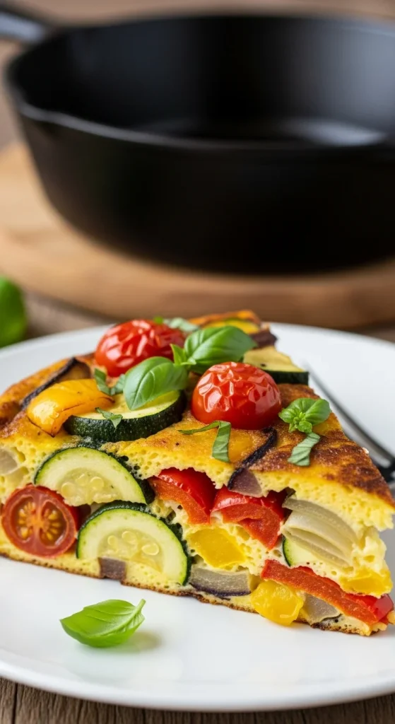 20. Roasted Vegetable Frittata
