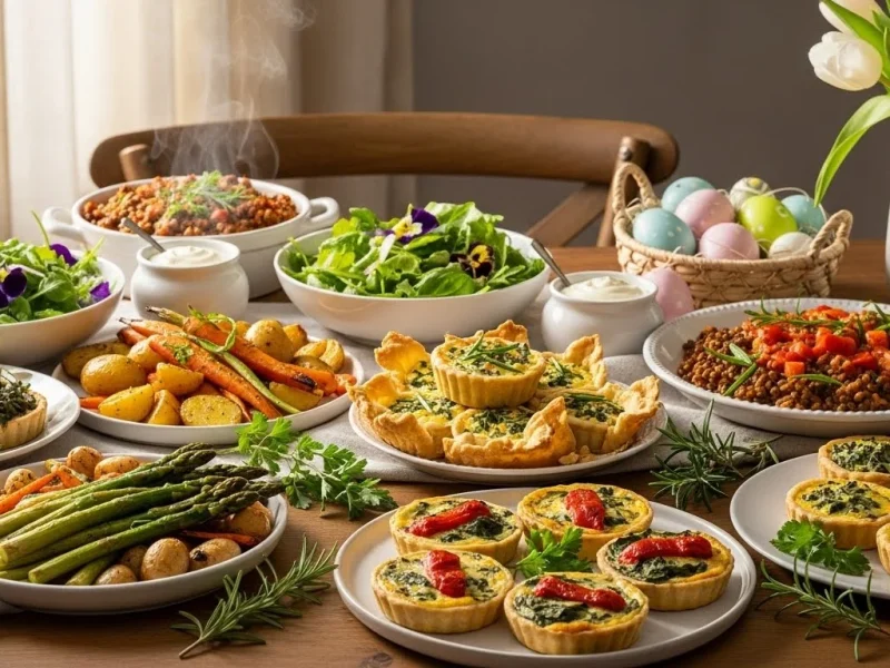 22 Beautiful Easter Vegetarian Recipes That Steal the Table