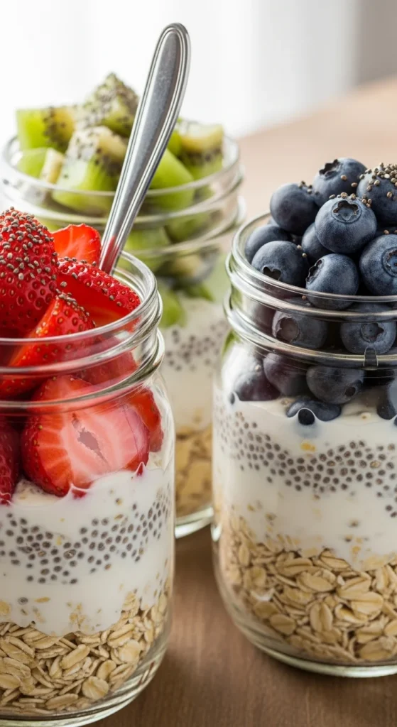 22. Overnight Oats with Spring Fruit