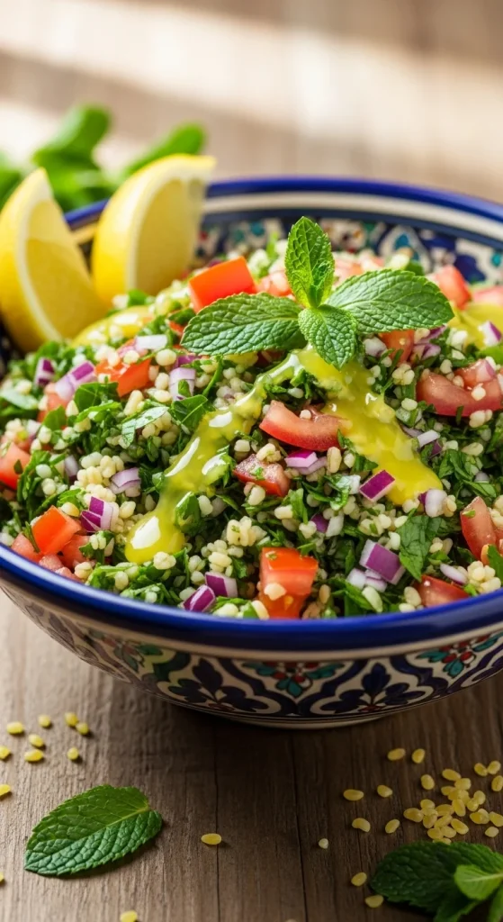 23. Tabouli Bulgur Parsley Salad