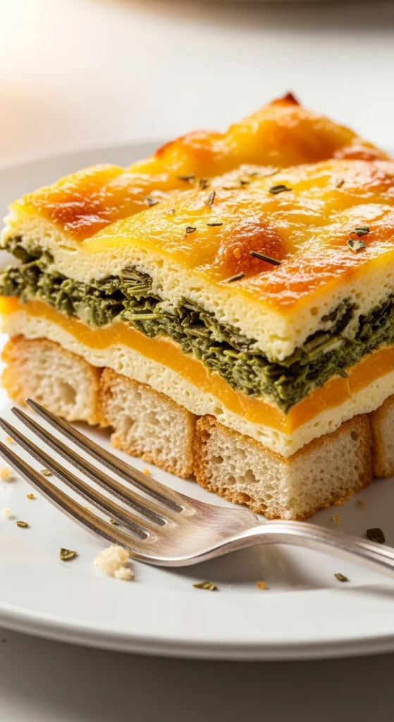 24. Cheese and Herb Strata