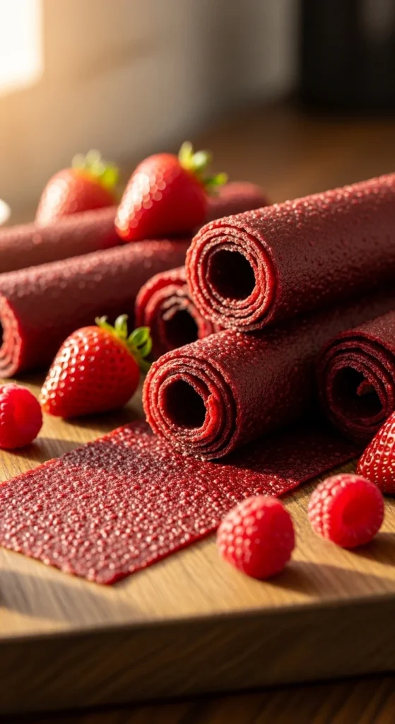 24. Strawberry Fruit Leather