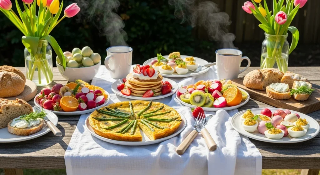 25 Beautiful Vegetarian Easter Brunch Ideas That Shine