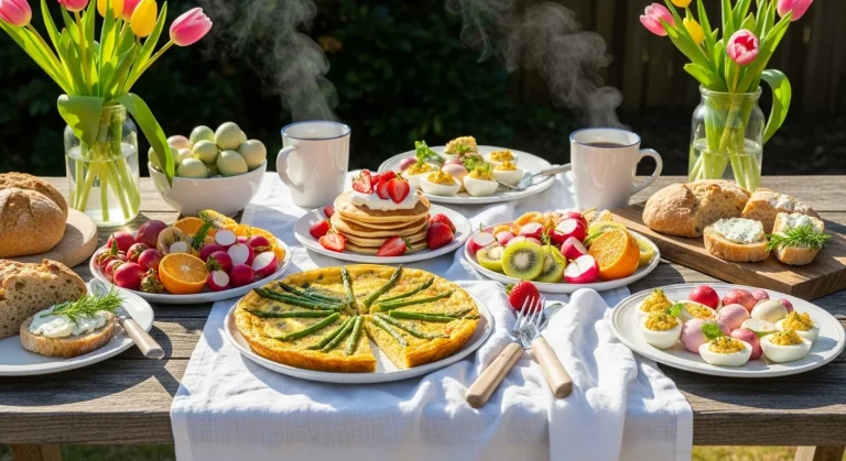 25 Beautiful Vegetarian Easter Brunch Ideas That Shine