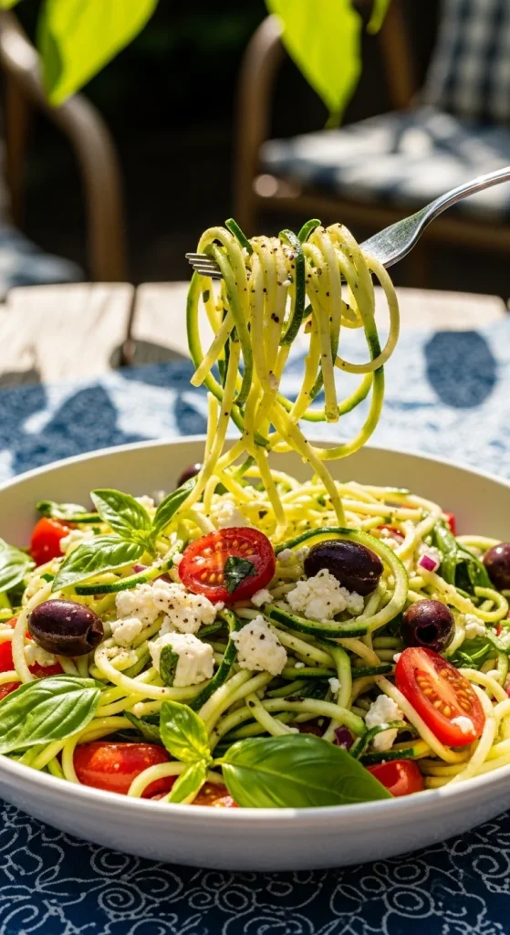 25. Zucchini Pasta Salad