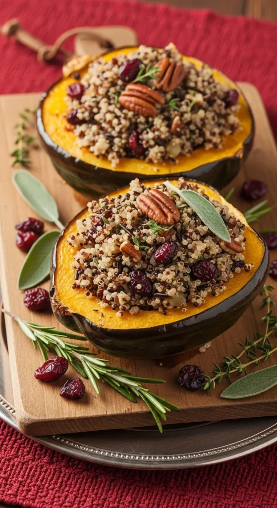 27. Winter Squash Stuffed