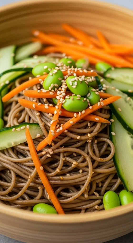 4. Asian Sesame Noodle Salad