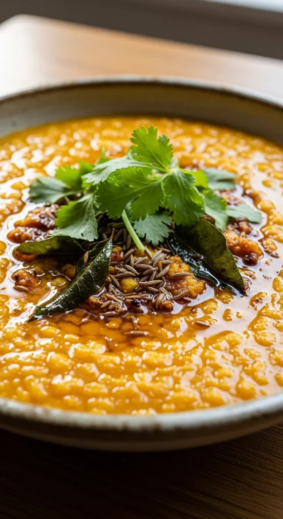 4. Red Lentil Dal