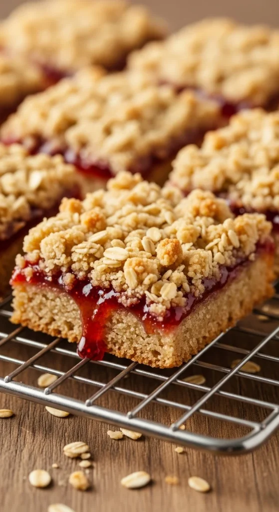 4. Strawberry Oatmeal Bars