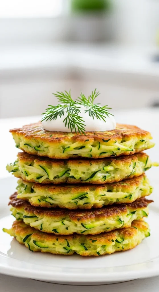 4. Zucchini Fritters