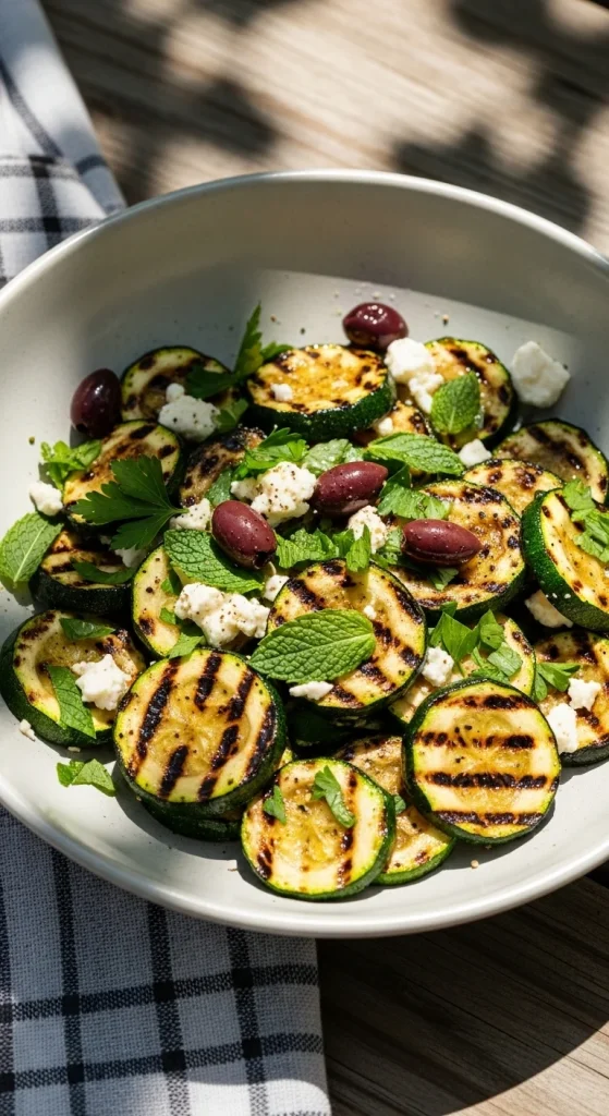 5. Grilled Zucchini Salad