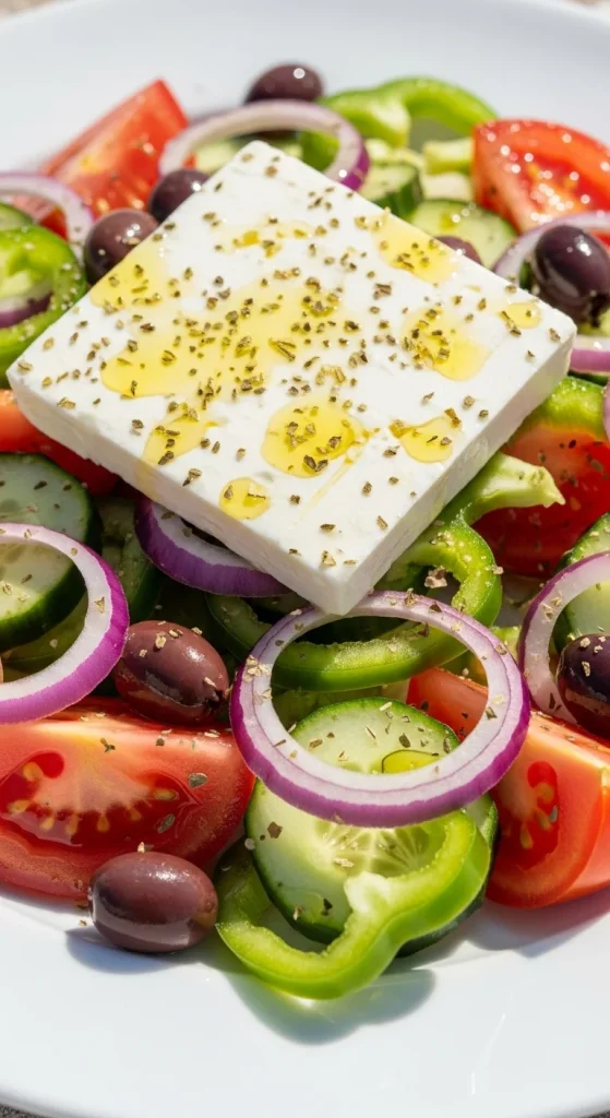 6. Greek Salad (Horiatiki)