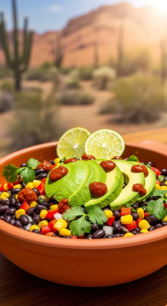 7. Southwest Black Bean Bowl
