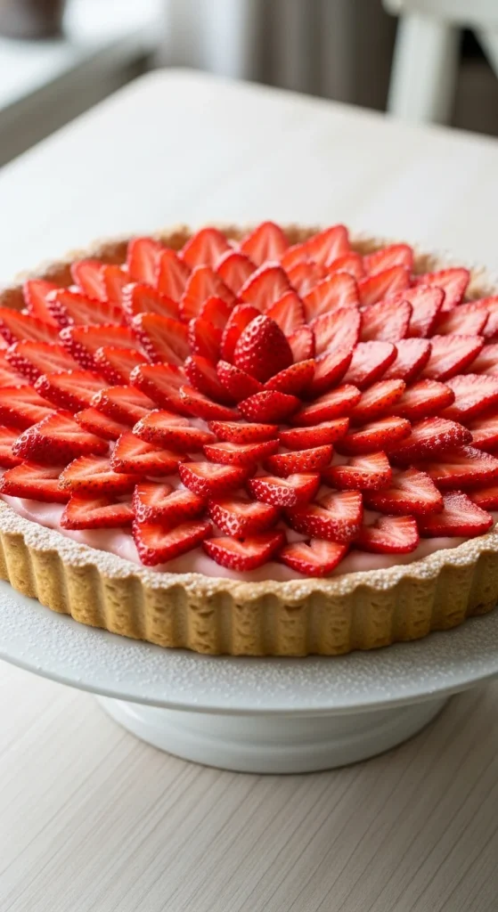9. Vegan Strawberry Tart