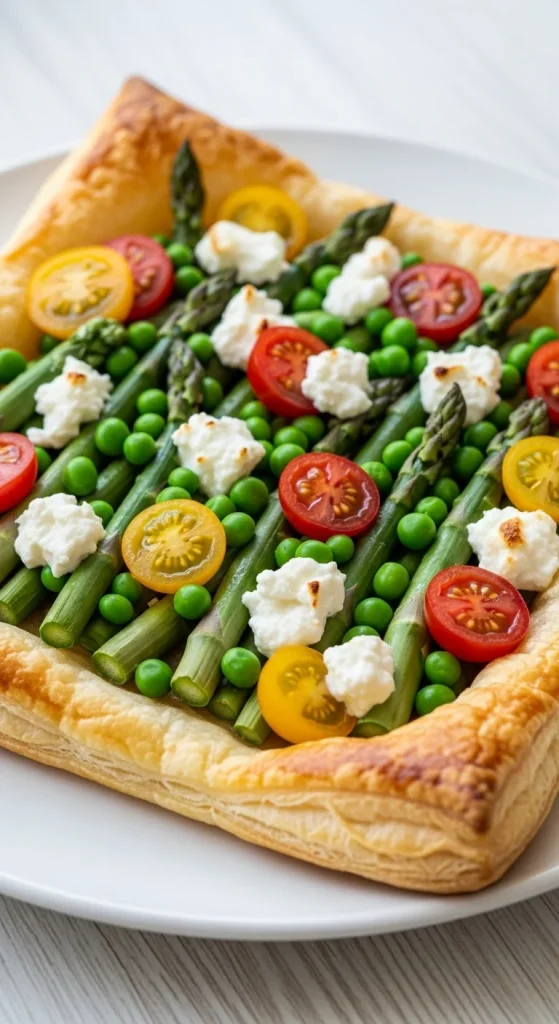 Bonus Easy Spring Vegetable Tart