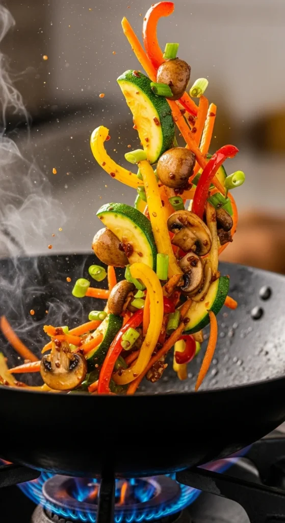 Easy Recipe Idea 1 Farmers Market Veggie Stir-Fry