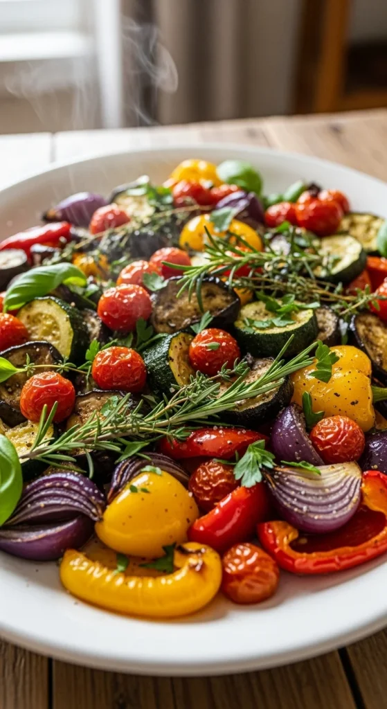 Easy Recipe Idea 2 Roasted Vegetable Medley Bowl