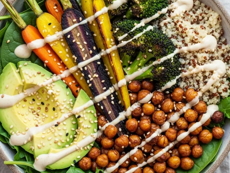 How to Build Vegetarian Dinner Bowls That Work