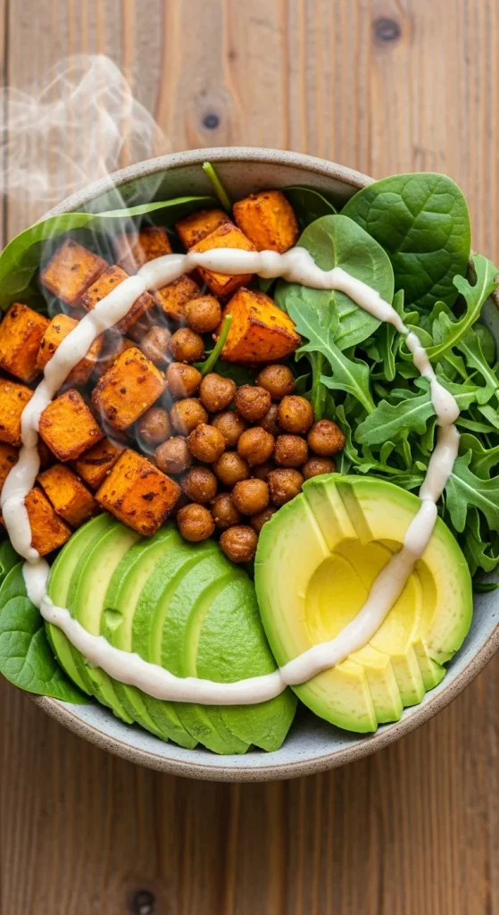 Vegetarian comfort bowls