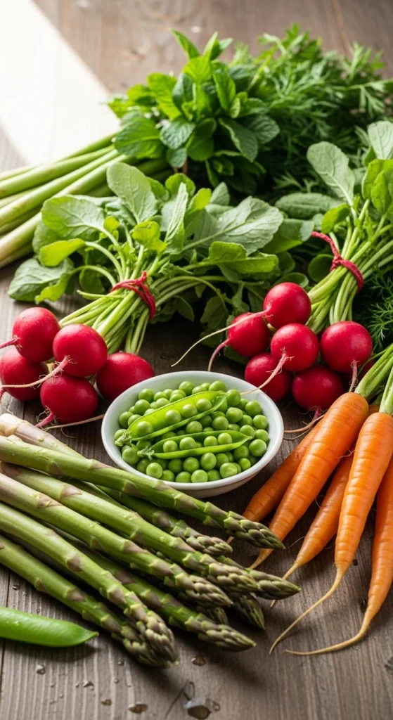 Vegetarian spring meals