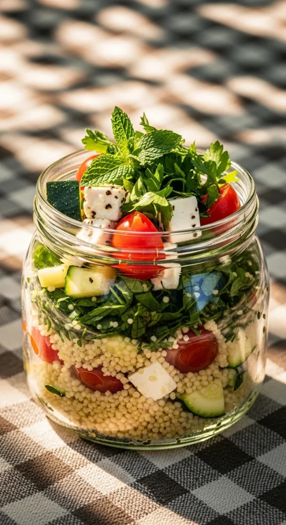 10. Couscous Veggie Salad