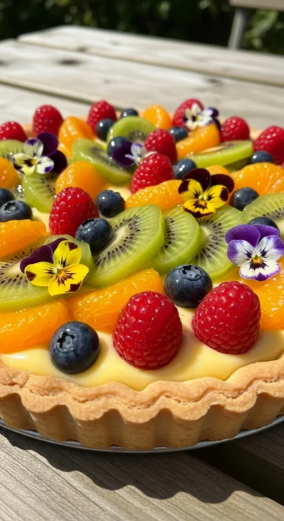 11. Vegan Fruit Tart