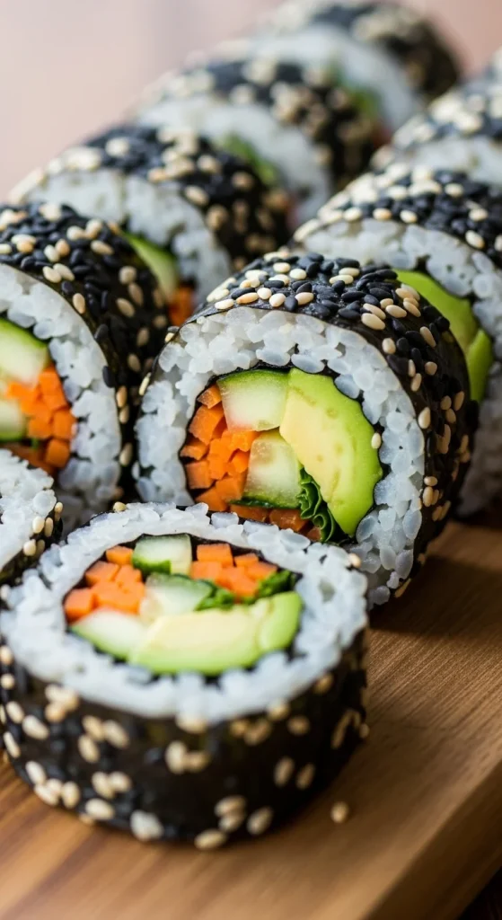 13. Vegan Sushi Rolls