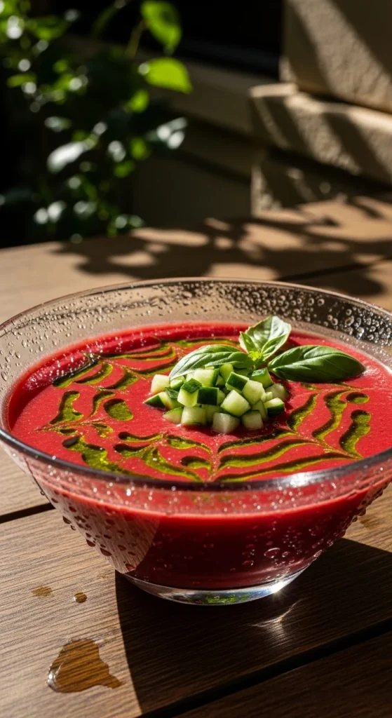 15. Creamy Avocado Gazpacho