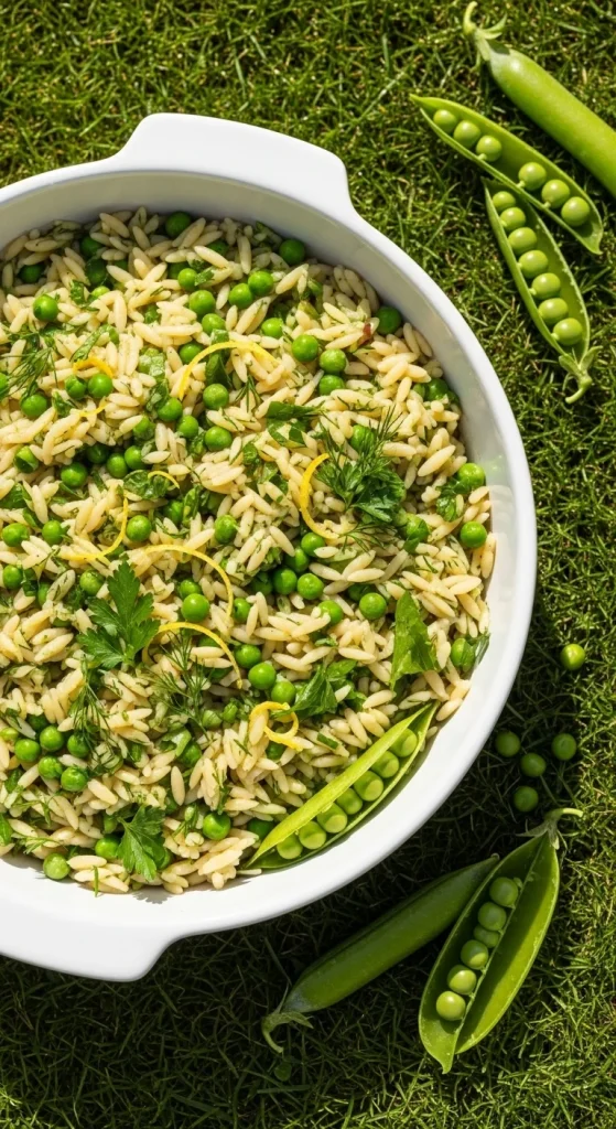15. Orzo Salad with Herbs