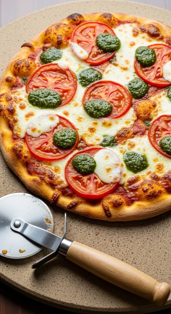 15. Tomato Pesto Pizza