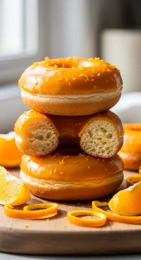 15. Vegan Orange Donuts