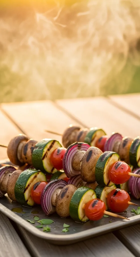 16. Roasted Veggie Skewers