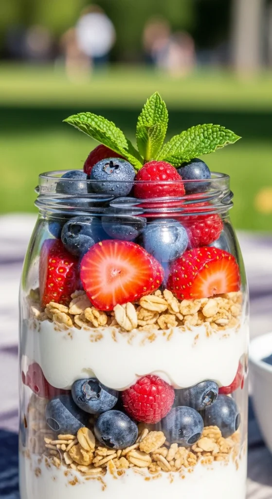 17. Vegan Berry Parfait